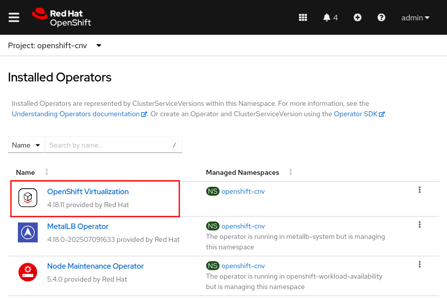 Openshift Virtualization Gui Red Hat OpenShift Virtualization Administration Rapid Track